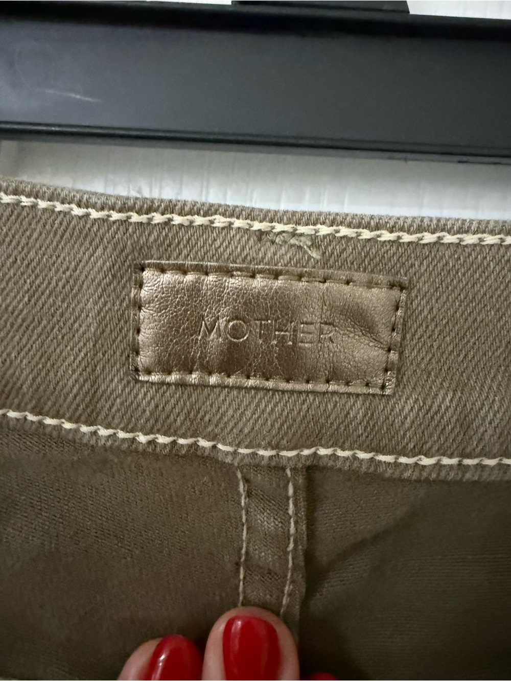 MOTHER High Waisted Rascal Ankle Step Fray Jean - Picture 3 of 5